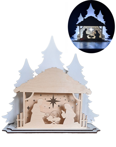 DEKORACJA ŚWIĄTECZNA 3D SZOPKA BETLEJEMSKA LAMPKA LED.png