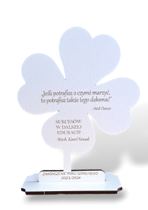 Statuetka Koniczynka z CYTATEM i Dedykacją (3).png