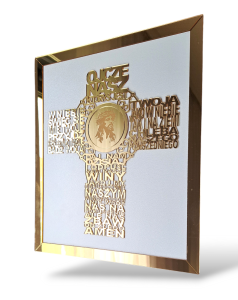 Obraz z modlitwą Ojcze Nasz Prezent z dedykacją 